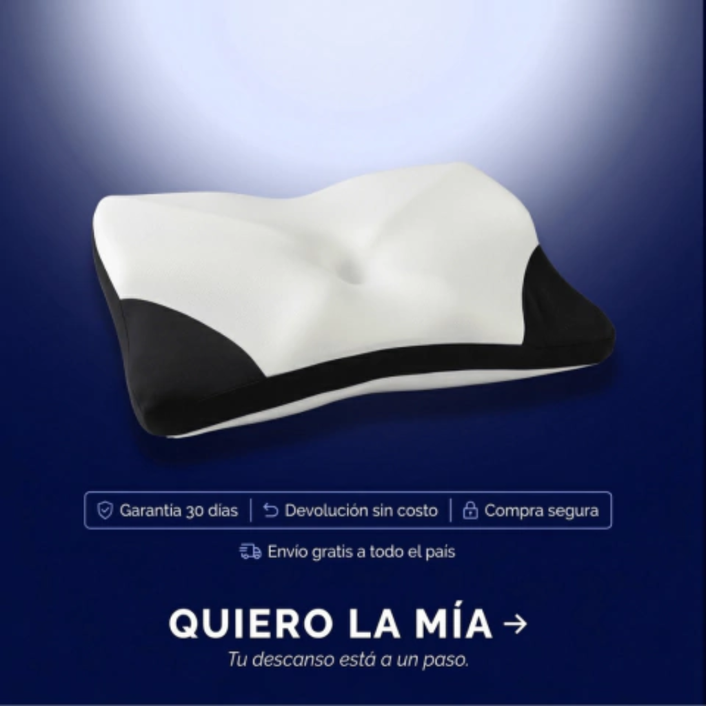 SereniSleep™ | Almohada Cervical Premium