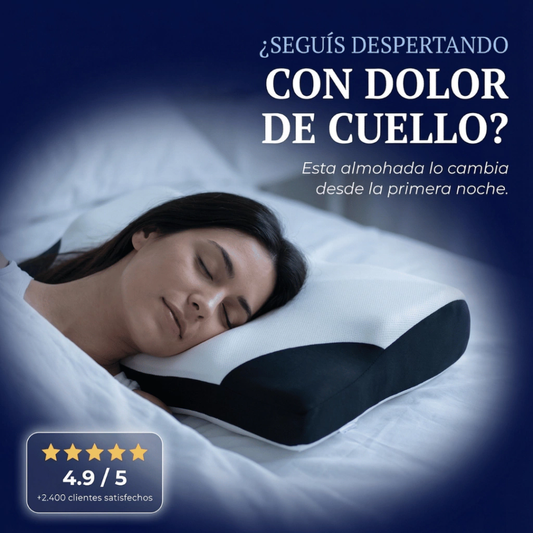 SereniSleep™ | Almohada Cervical Premium